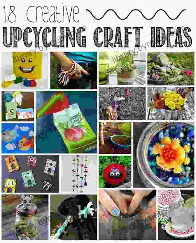 10 Minute Upcycled Projects Book Cover Featuring Colorful And Unique Upcycled Items 10 Minute Upcycled Projects (10 Minute Makers)