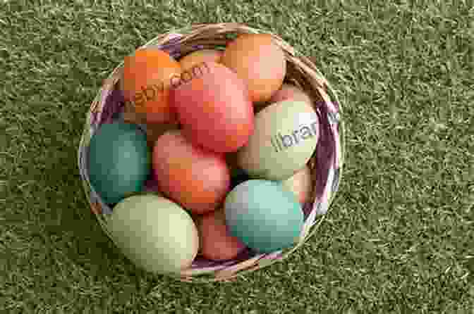 A Colorful Basket Filled With Painted Easter Eggs About Eastertime Kristie Kiernan Bouryal