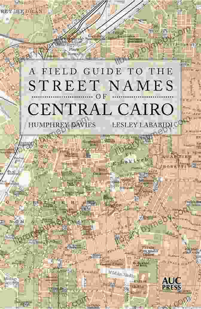 A Colorful Map Of Central Cairo With Street Names Highlighted A Field Guide To The Street Names Of Central Cairo