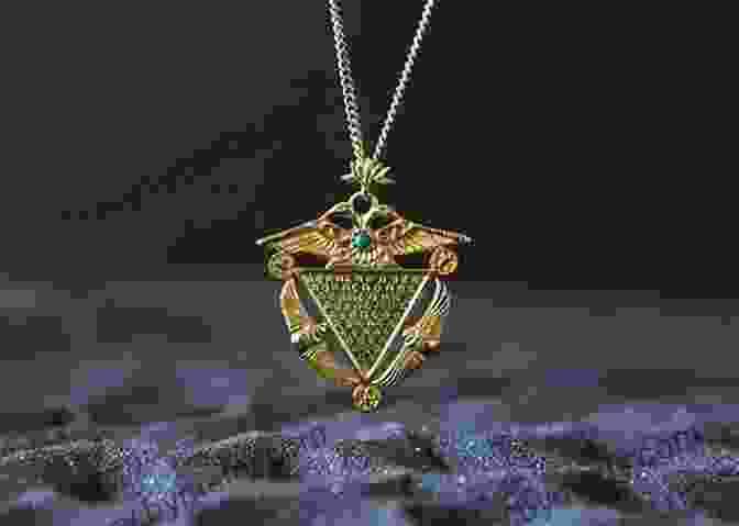 A Golden Amulet With Intricate Carvings And Glowing Symbols Extremely Puzzled (The Puzzled Mystery Adventure 3)