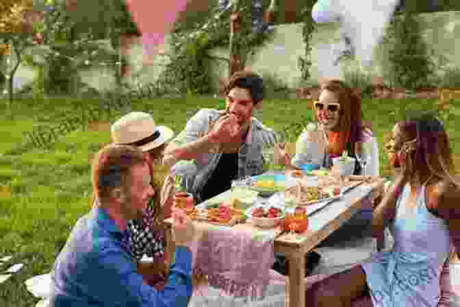 A Group Of People Enjoying A Picnic On The Shores Of Green Lake, Surrounded By Lush Greenery And Blue Skies The Pleasures Of Green Lake