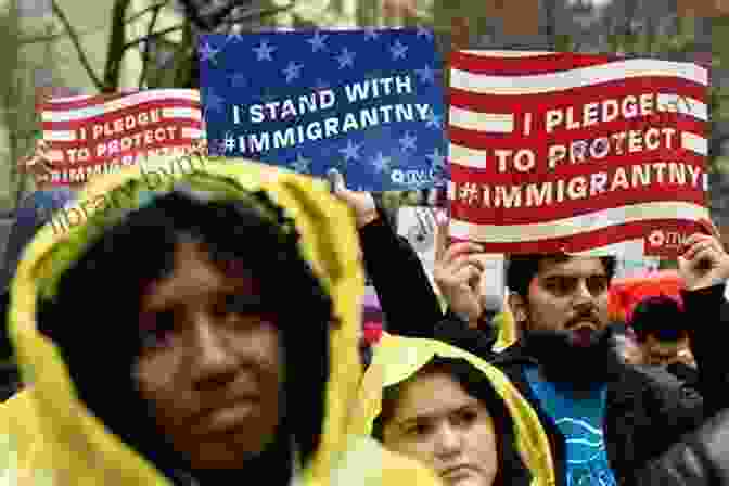 A Group Of People Holding Signs, Advocating For Immigrant Rights Green Card Warrior: My Quest For Legal Immigration In An Illegals System