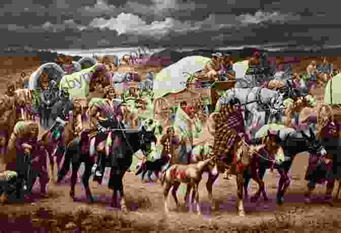 A Painting Depicting The Forced Removal Of Native Americans Along The Trail Of Tears Trail Of Tears For Kids: The Events Heroes And Villains Behind The Trail Of Tears (History For Kids)