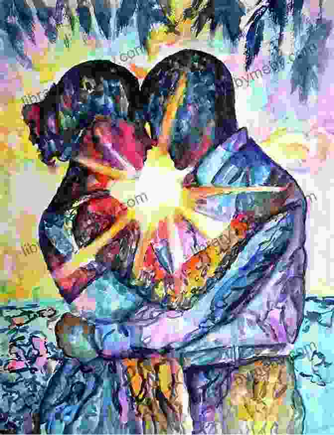 A Painting Of Emily And Ethan Embracing Angel Unaware: A Touching Story Of Love And Loss