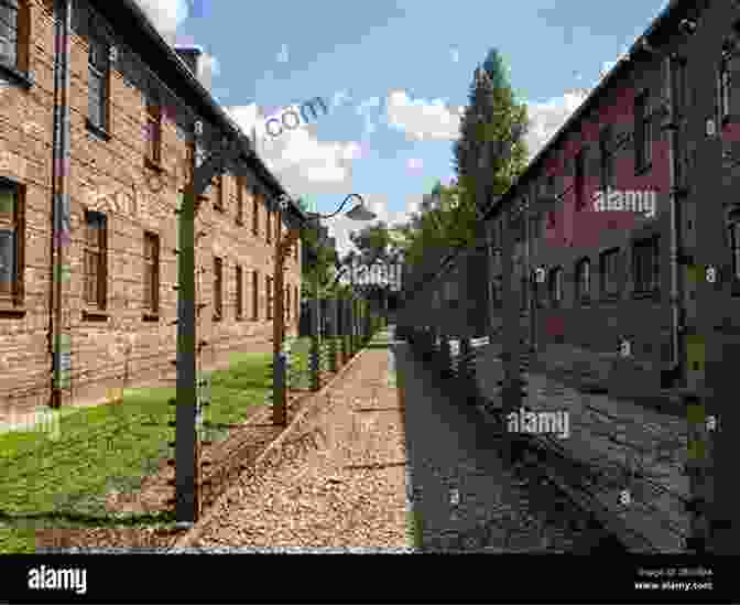 A Panoramic View Of A Prisoner Of War Camp With Rows Of Barracks And Barbed Wire Fences. Escape From The Japanese: The Amazing Tale Of A PoWs Journey From Hong Kong To Freedom