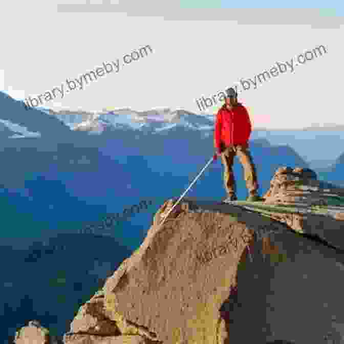 A Person Holding A Compass, Standing On A Mountaintop Living A Life Of Significance