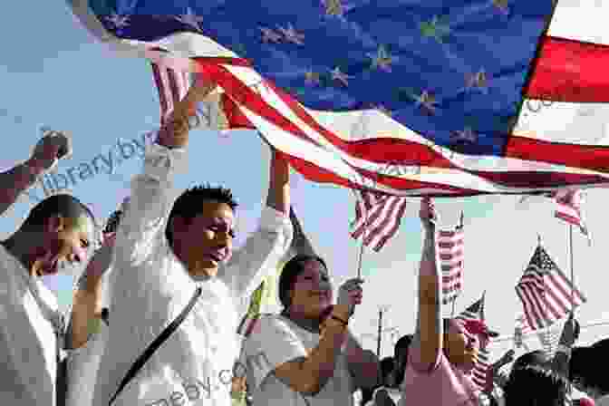 A Person Holding A US Flag, Symbolizing The Dream Of Legal Immigration Green Card Warrior: My Quest For Legal Immigration In An Illegals System