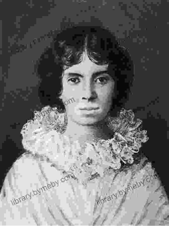 A Portrait Of Emily Dickinson, A Young Woman With Dark Hair And Eyes, Wearing A White Dress. Emily Writes: Emily Dickinson And Her Poetic Beginnings