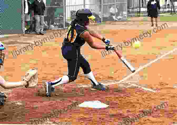 A Powerful Slugger Hitting A Homerun In Slow Pitch Softball Instructions For Hitting Homeruns In Slow Pitch Softball