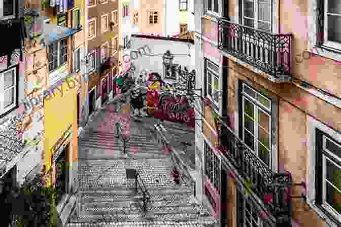 A Street In Alfama 22 Color Paintings Of Antonio De Carvalho Da Silva Porto Portuguese Naturalist Painter (November 11 1850 June 11 1893)