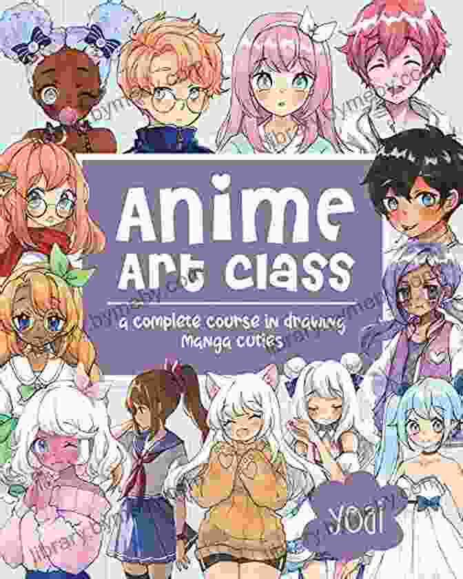 A Vibrant And Colorful Illustration Of A Group Of Manga Cuties Interacting With Each Other Anime Art Class: A Complete Course In Drawing Manga Cuties (Cute And Cuddly Art)