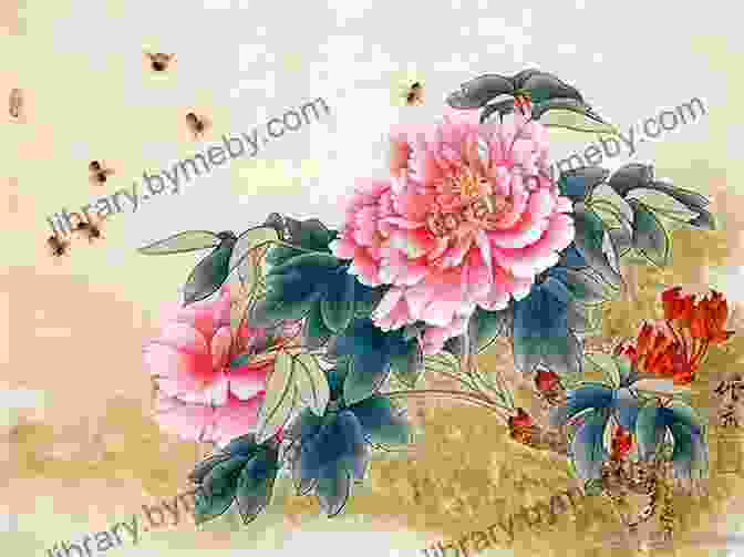 A Vibrant Chinese Flower Painting Showcasing A Profusion Of Colorful Blossoms And Delicate Leaves Album Of Painting And Calligraphy: Volume Ii