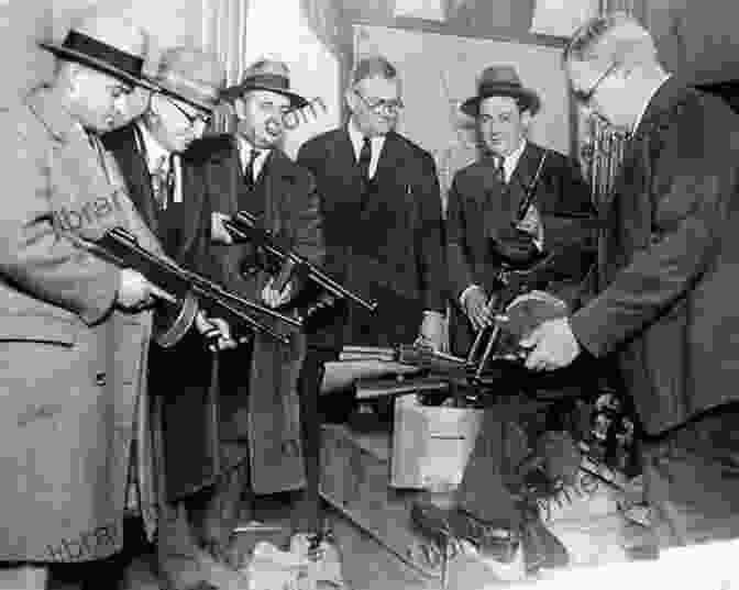 A Vintage Photograph Of America's Original Gangsters, A Notorious Group Of Criminals Who Operated In The Early 20th Century. Inspector Oldfield And The Black Hand Society: America S Original Gangsters And The U S Postal Detective Who Brought Them To Justice