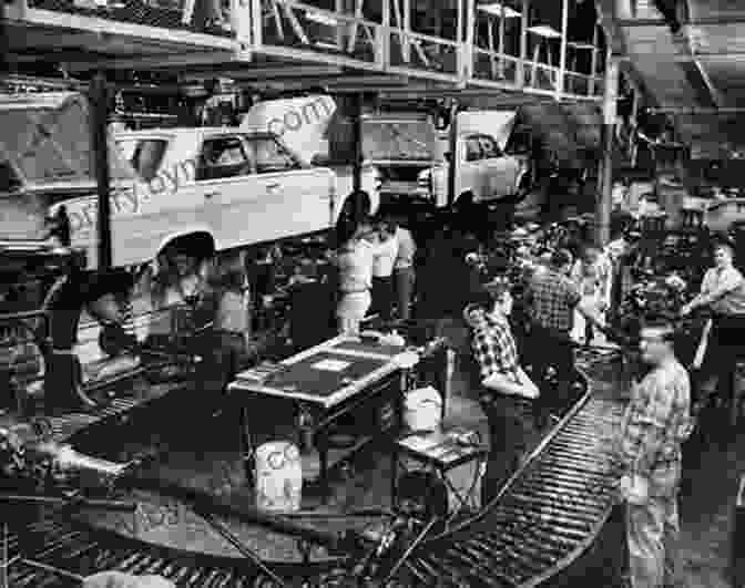 A Vintage Photograph Of The Rambler Assembly Line In Kenosha, Wisconsin Kenosha S Jeffery Rambler Automobiles (Images Of America)