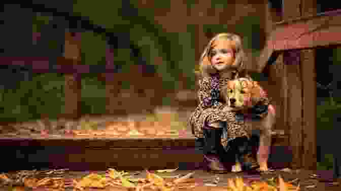 A Young Girl Petting A Golden Retriever Puppy Top Puppies: Golden Retriever Puppies Children S About Golden Retrievers Preschool Grade 2 (16 Pgs)