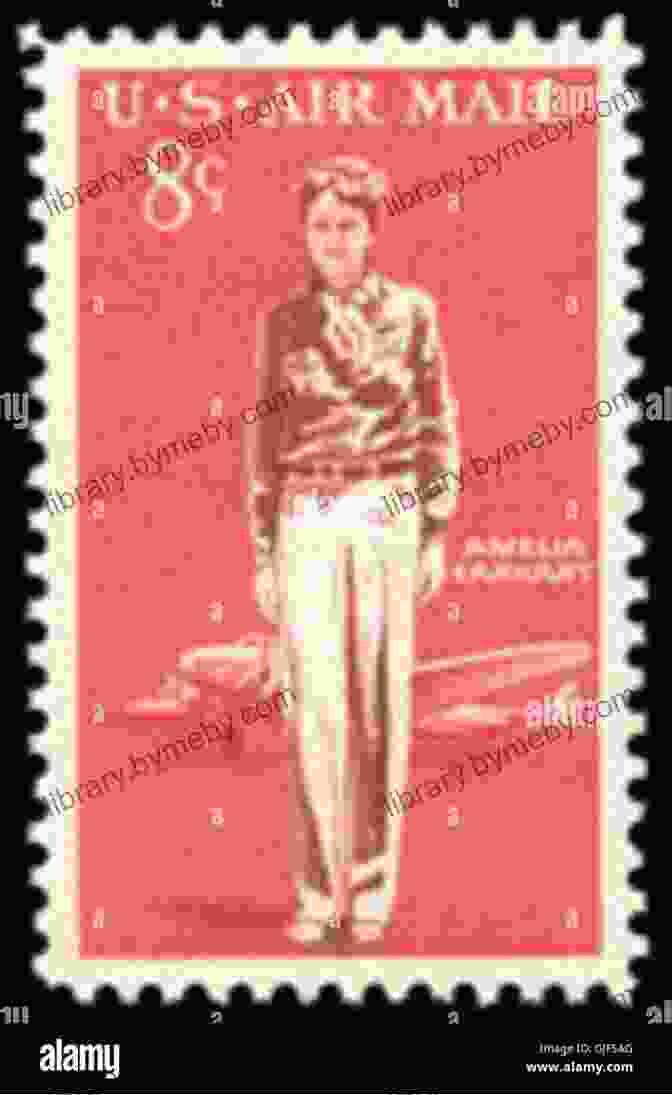 Amelia Earhart's Image On A Commemorative Stamp, Honoring Her Legacy Who Was Amelia Earhart? (Who Was?)