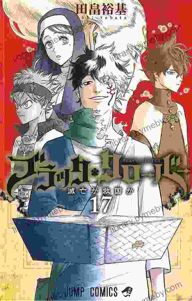 Black Clover Vol 17 Cover Art, Featuring Asta And Yuno Facing Off Against The Eye Of The Midnight Sun. Black Clover Vol 17: Fall Or Save The Kingdom