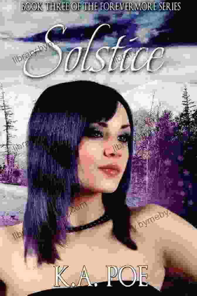 Book Cover Of The Solstice's Kiss, Featuring A Woman In A Flowing Dress Reaching For A Glowing Orb In A Forest Clearing Midsummer Magick (The Magick Trilogy 2)