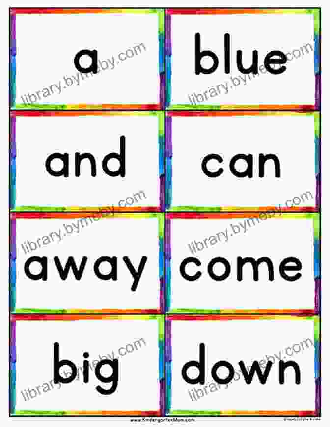 Box Of Colorful Sight Words Flashcards Arranged On A Table High Frequency Words 6 Lessons: Over 300 Sight Words With 5 Sets Of Practice Flashcards Each (Sight Word Flashcard Practice 7)