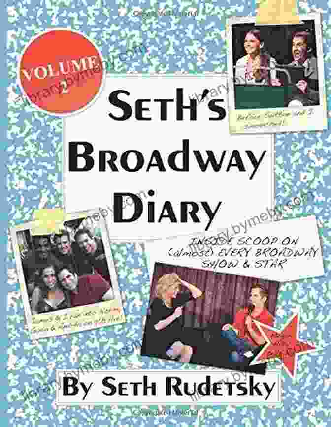 Captivating Cover Of Seth Broadway Diary Volume Part, Featuring A Silhouette Of Seth Against A Vibrant Cityscape. Seth S Broadway Diary Volume 1: Part 1