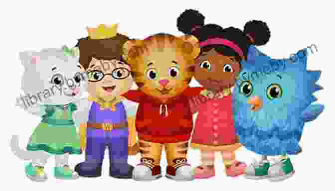 Daniel Tiger And His Friends Sharing A Group Hug Friends Ask First : A About Sharing (Daniel Tiger S Neighborhood)