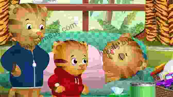 Daniel Tiger And His Friends Singing And Playing In Their Neighborhood Friends Ask First : A About Sharing (Daniel Tiger S Neighborhood)