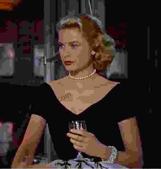 Grace Kelly In A Classic Black Cocktail Dress With A Pearl Necklace And Earrings The Crown In Vogue