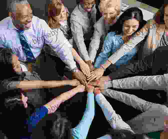 Image Of A Diverse Group Of People Working Together To Create Change Strike A Blow To Change The World