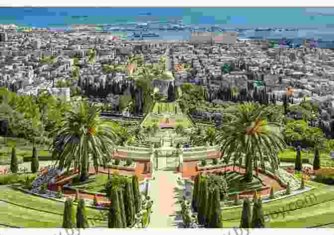 Panoramic View Of Haifa, Israel, Showcasing The City's Iconic Terraces And The Majestic Bahai Gardens Haifa: City Of Steps