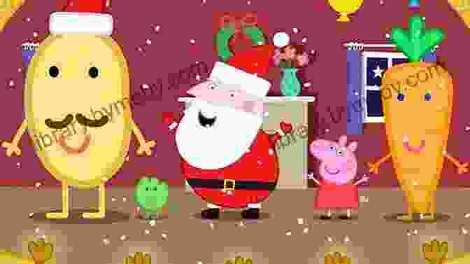 Peppa Pig And Her Family Enjoying Christmas Festivities Christmas With Peppa (Peppa Pig)