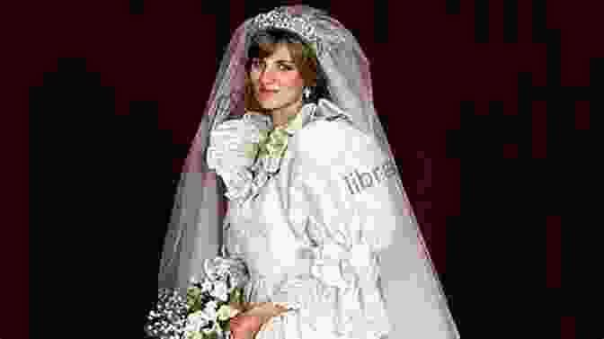 Princess Diana On Her Wedding Day In A Billowing Ivory Silk Gown With An Elaborate Train The Crown In Vogue