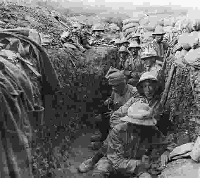 Soldiers Huddled In A Trench, Their Faces Grim And Determined. Fighting To Survive World War II: Terrifying True Stories