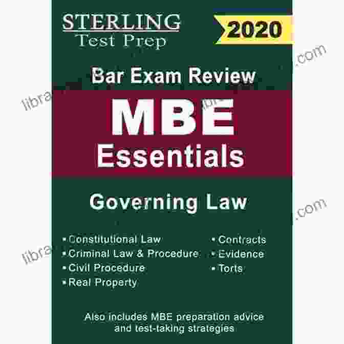 Sterling Test Prep MBE And State Essays Essentials Book Cover Sterling Test Prep MBE And State Essays Essentials: Governing Law For Bar Exam Review