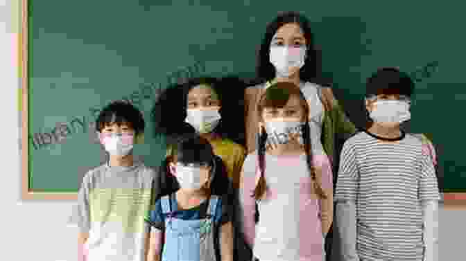 Students Participating In A Hybrid Class, Wearing Masks And Maintaining Social Distance COVID Chronicles: College Students Navigate Pandemic Life