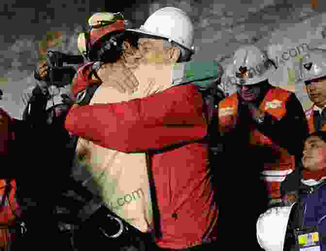 The 33 Chilean Miners Emerge From The Mine After Being Rescued The 33: Deep Down Dark: The Untold Stories Of 33 Men Buried In A Chilean Mine And The Miracle That Set Them Free