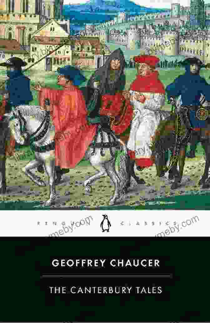 The Canterbury Tales Book Cover With Pilgrims On Horseback The Canterbury Tales (Xist Classics)