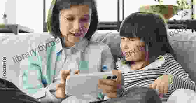 Two Children Sitting Together On A Couch, Engrossed In A Book With Smiles On Their Faces If You Give A Mouse A Cookie (If You Give )