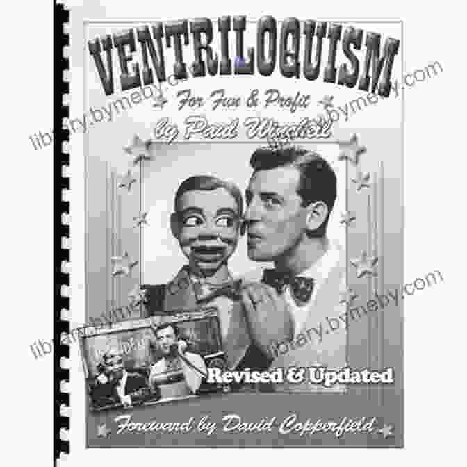 Ventriloquism For Fun And Profit Book Cover Featuring Puppeteers And Audience Ventriloquism For Fun And Profit