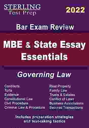 Sterling Test Prep MBE And State Essays Essentials: Governing Law For Bar Exam Review