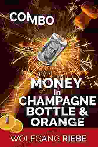 Combo Money in Champagne Bottle Orange